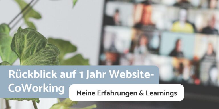 Titelbild für einen Blogbeitrag über digitales CoWorking im Website-Bereich.