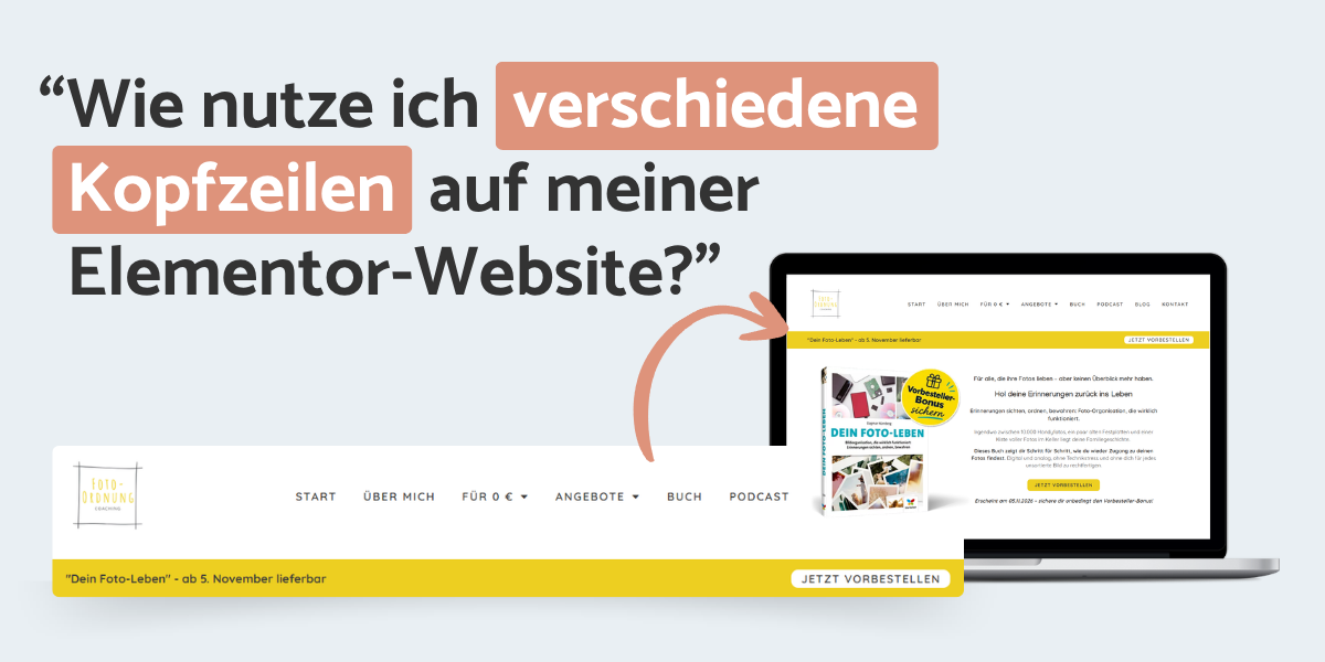 Elementor-Website-verschiedene-Kopfzeilen