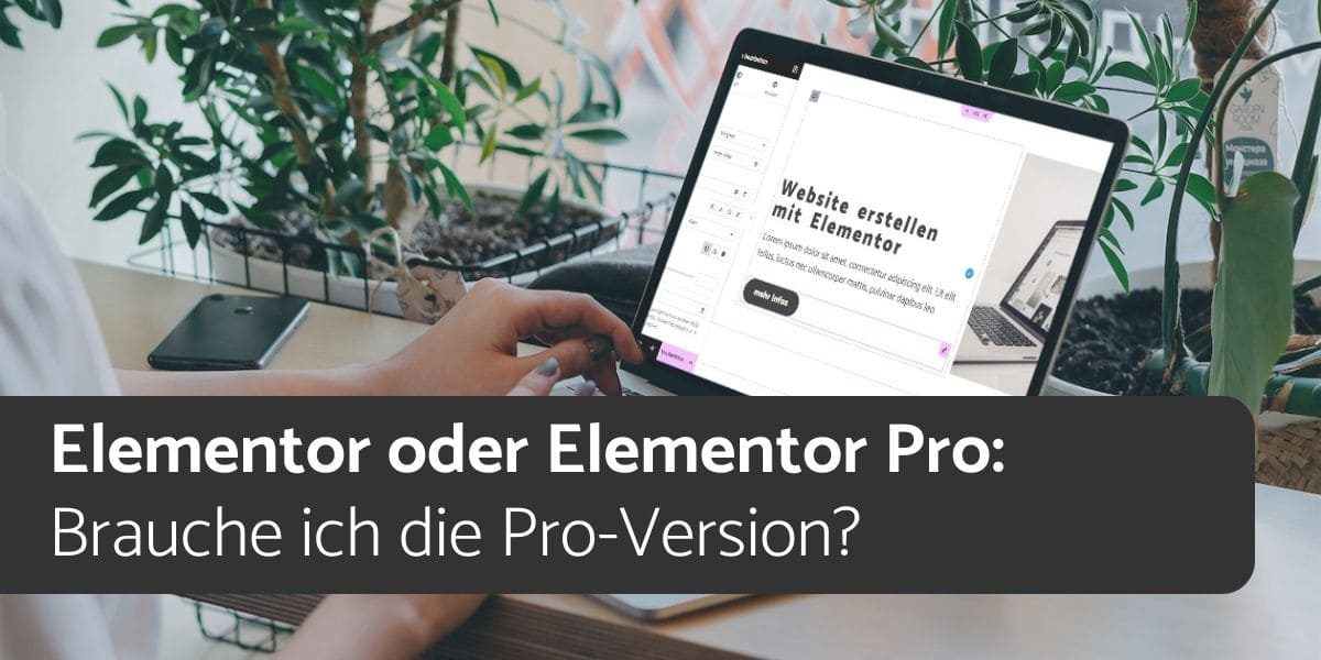 Elementor-oder-Elementor-Pro